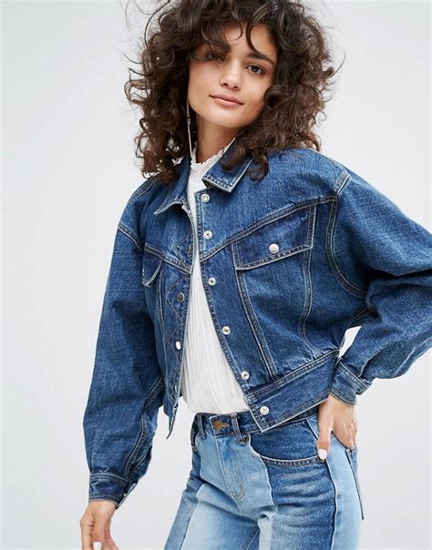 jeansjacke damen oversize.